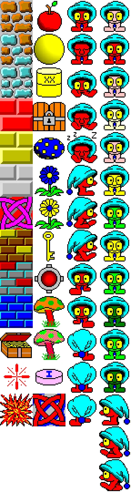 Zeek apples boulders keys doors flowers and monsters
